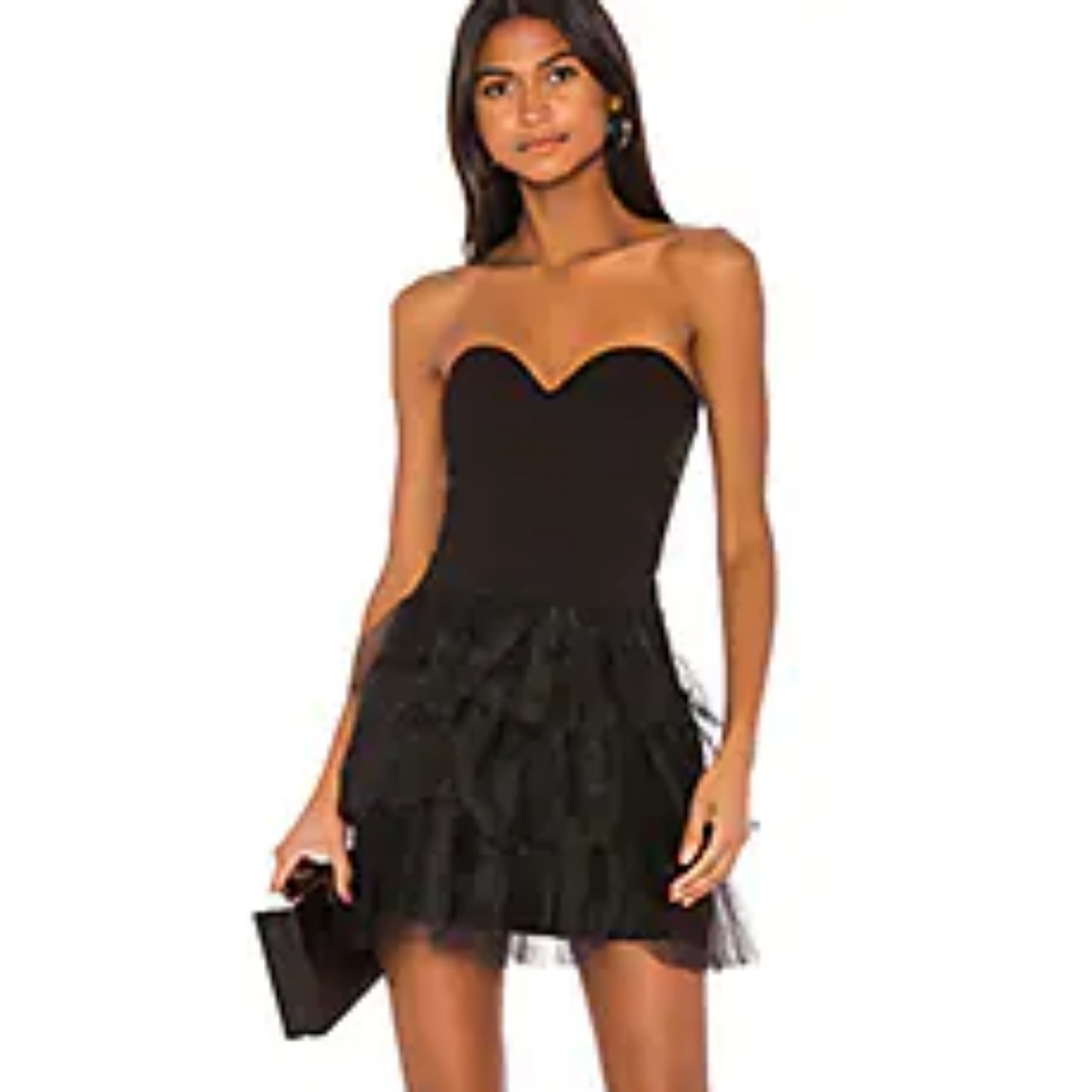 NWT - REVOLVE Lively Glynn Dress in Black.  Size 6 Cocktail dress
